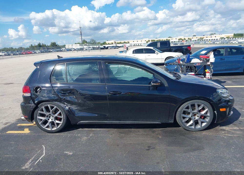 2013 VOLKSWAGEN GTI DRIVERS EDITION VIN: WVWHD7AJXDW135092