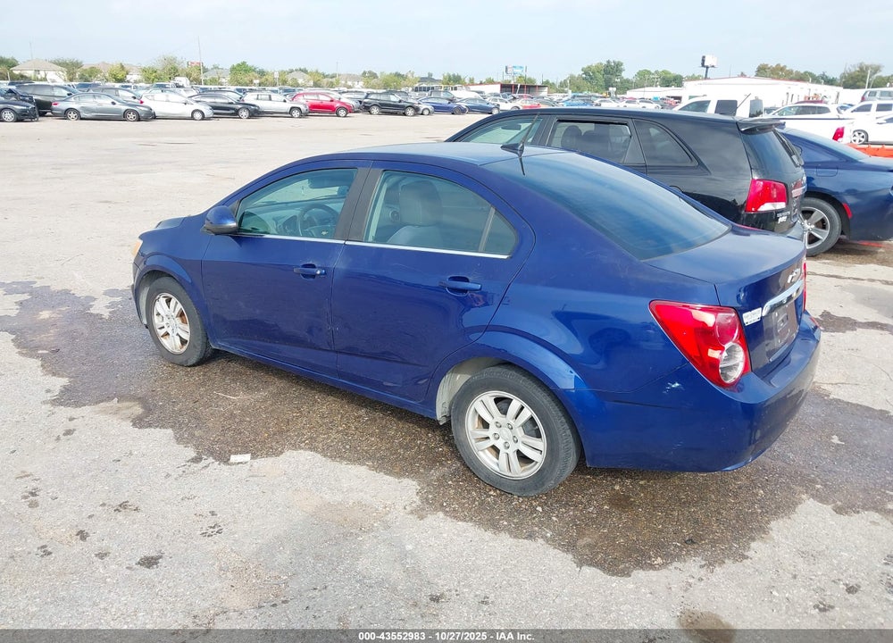 2013 CHEVROLET SONIC VIN: 1G1JC5SH6D4240365