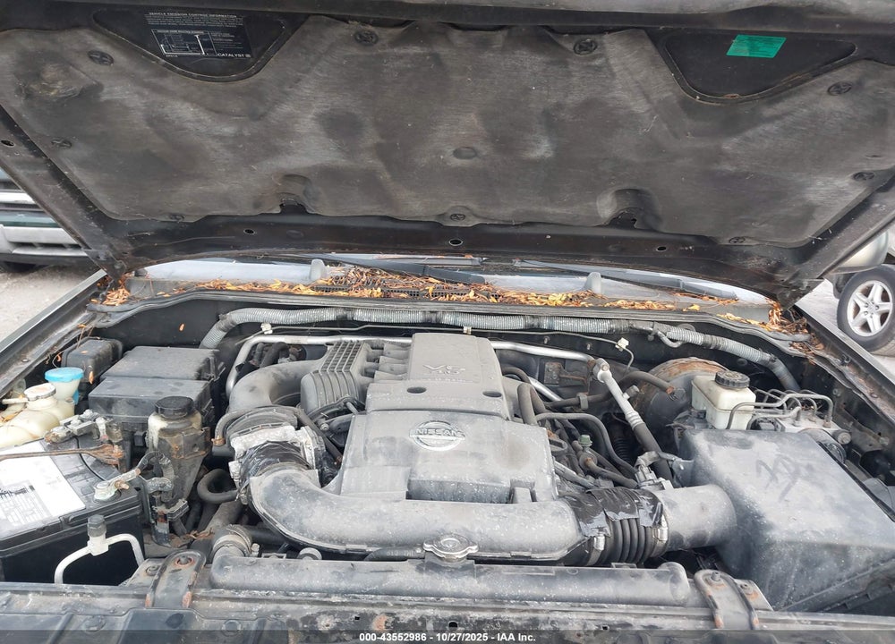 2006 NISSAN XTERRA VIN: 5N1AN08W26C534148