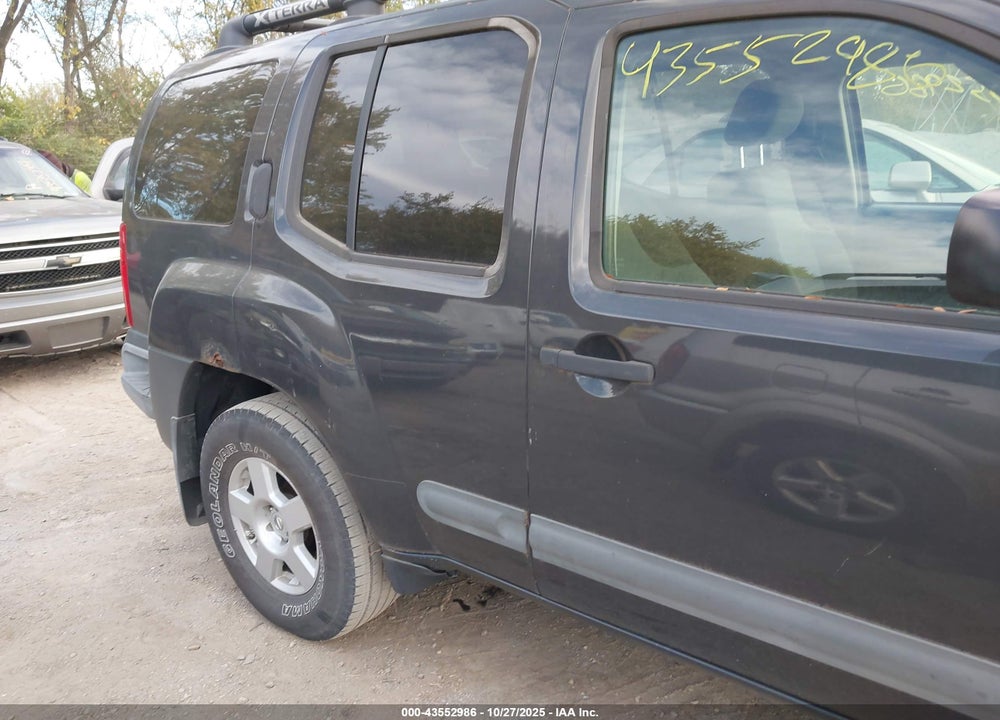 2006 NISSAN XTERRA VIN: 5N1AN08W26C534148