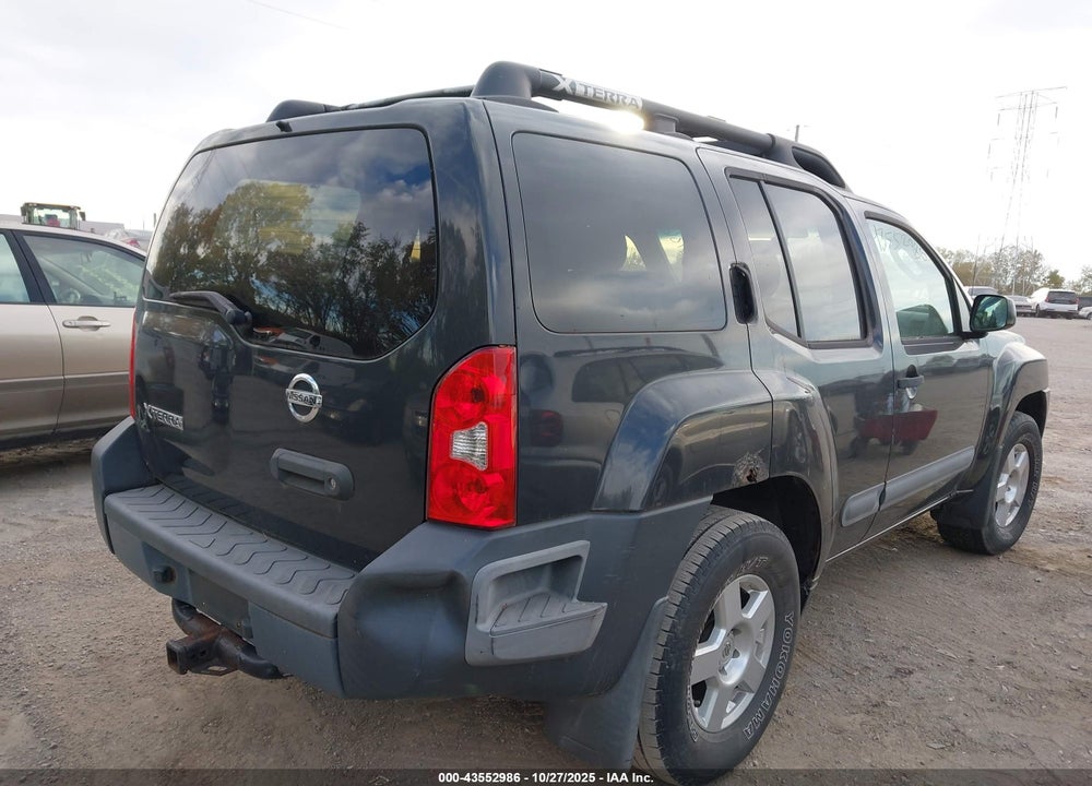 2006 NISSAN XTERRA VIN: 5N1AN08W26C534148