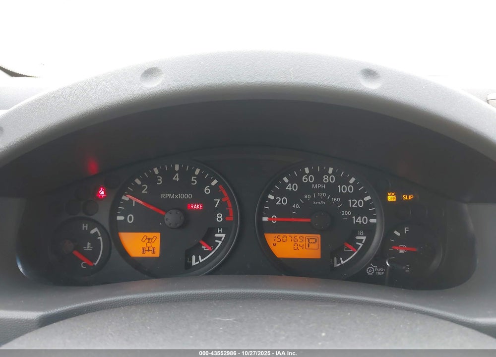 2006 NISSAN XTERRA VIN: 5N1AN08W26C534148