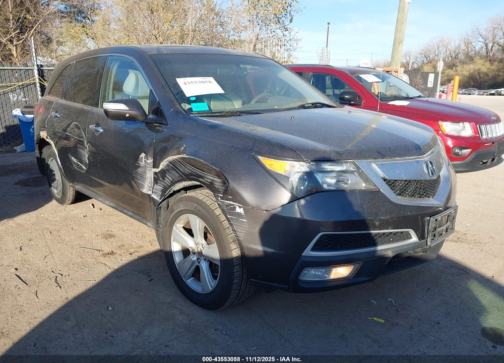 2010 ACURA MDX VIN: 2HNYD2H22AH506736