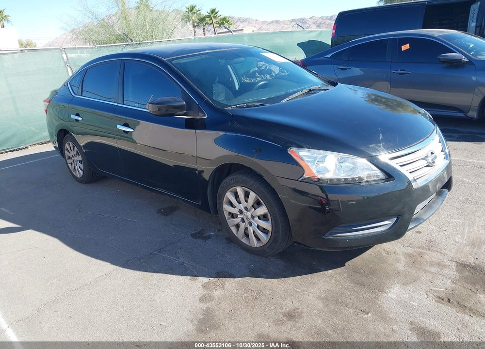 2013 NISSAN SENTRA SV VIN: 1N4AB7APXDN903936