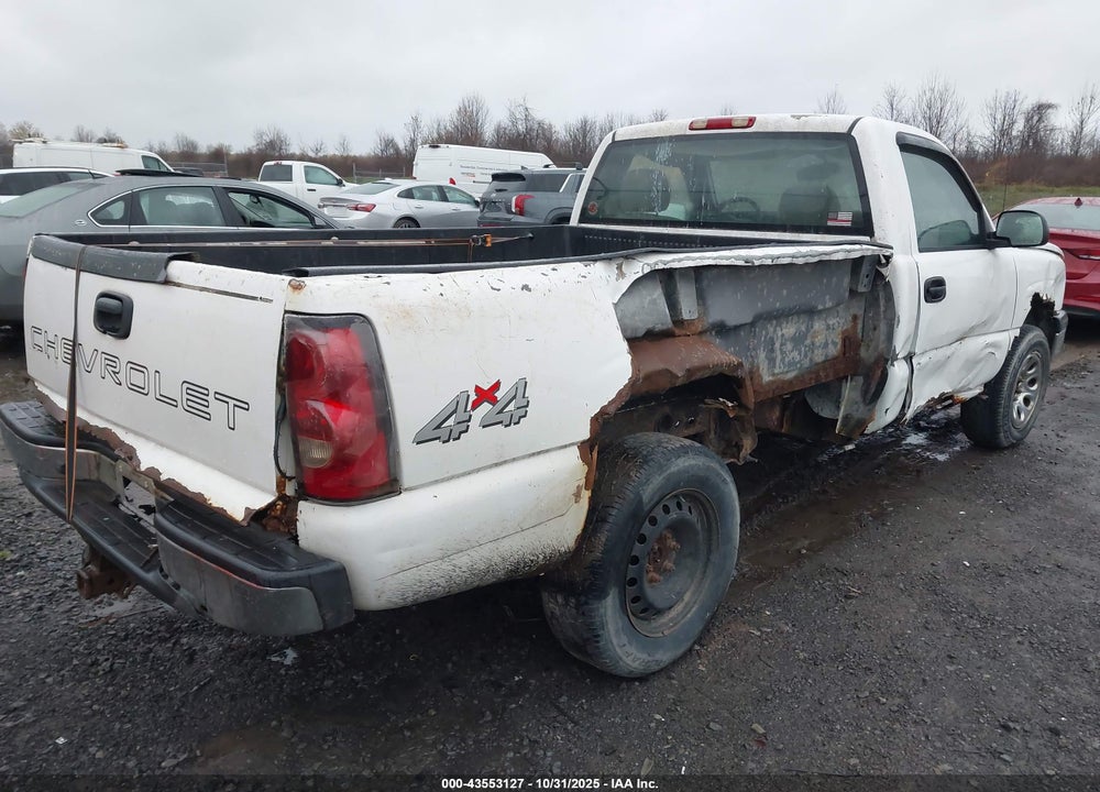 2006 CHEVROLET SILVERADO 1500 VIN: 3GCEK14V56G223893