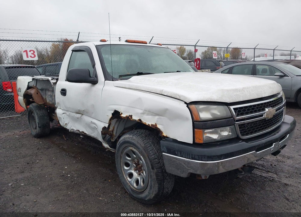 2006 CHEVROLET SILVERADO 1500 VIN: 3GCEK14V56G223893