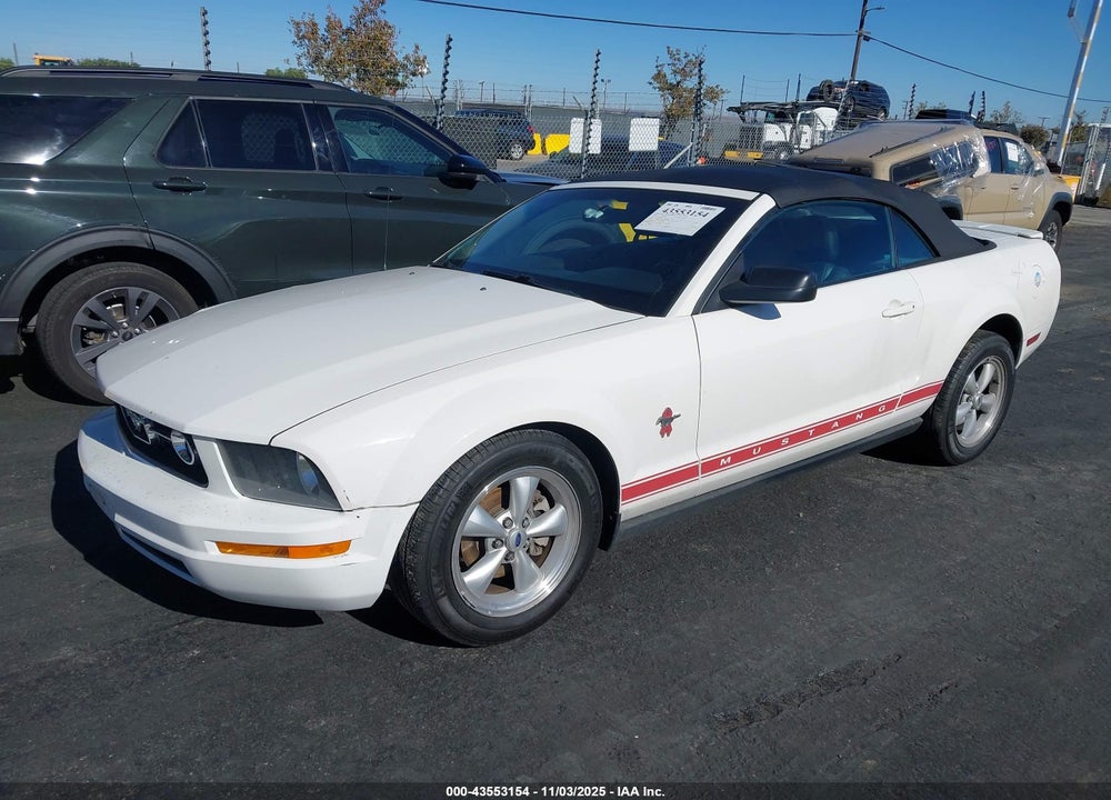 2008 FORD MUSTANG V6 DELUXE/V6 PREMIUM VIN: 1ZVHT84N985117506