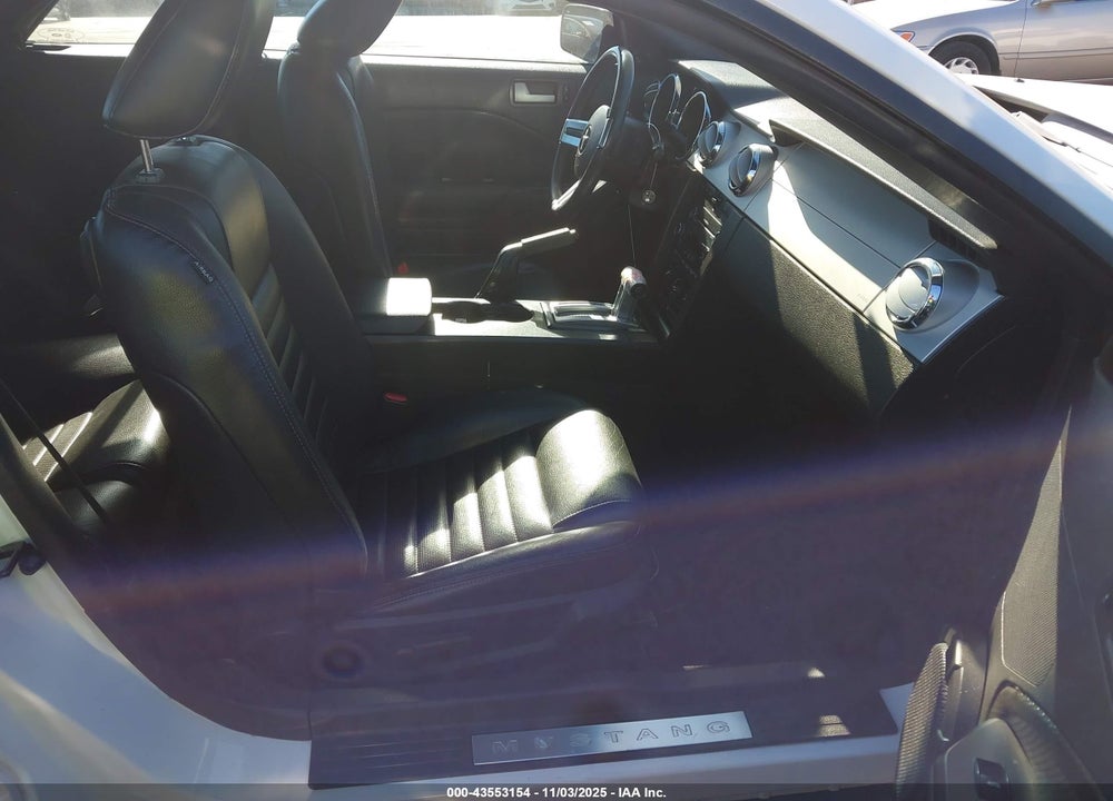 2008 FORD MUSTANG V6 DELUXE/V6 PREMIUM VIN: 1ZVHT84N985117506