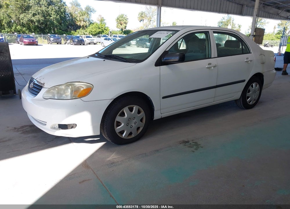 2005 TOYOTA COROLLA CE VIN: JTDBR32E352050718
