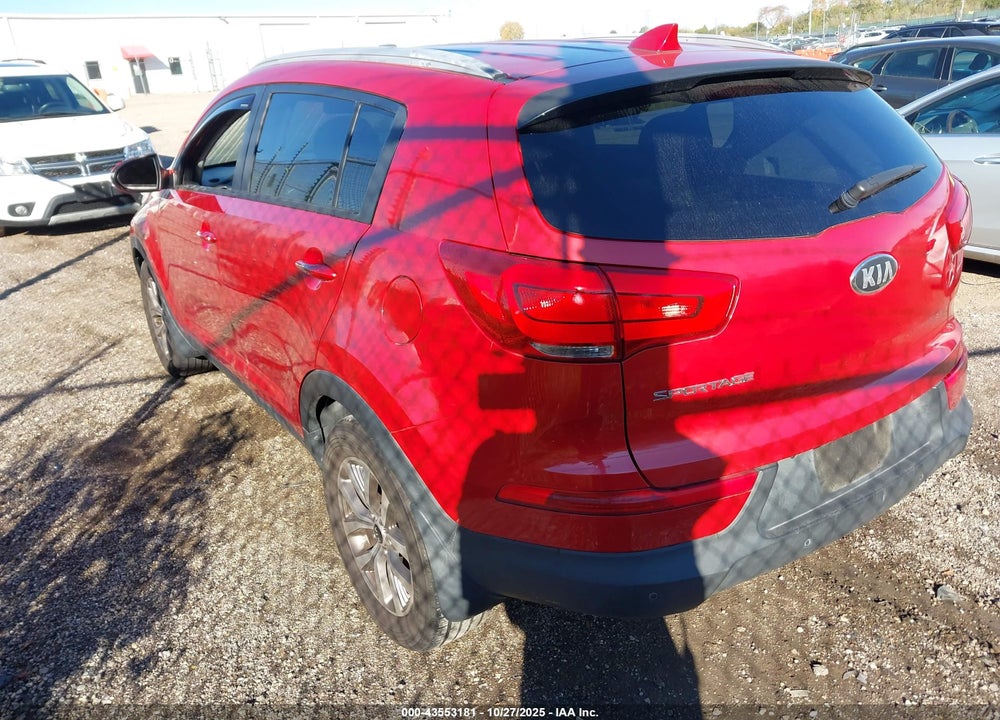2014 KIA SPORTAGE LX VIN: KNDPB3AC2E7548597
