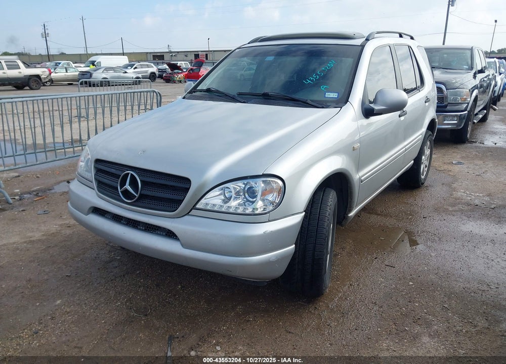 2000 MERCEDES-BENZ ML 430 VIN: 4JGAB72E0YA161336