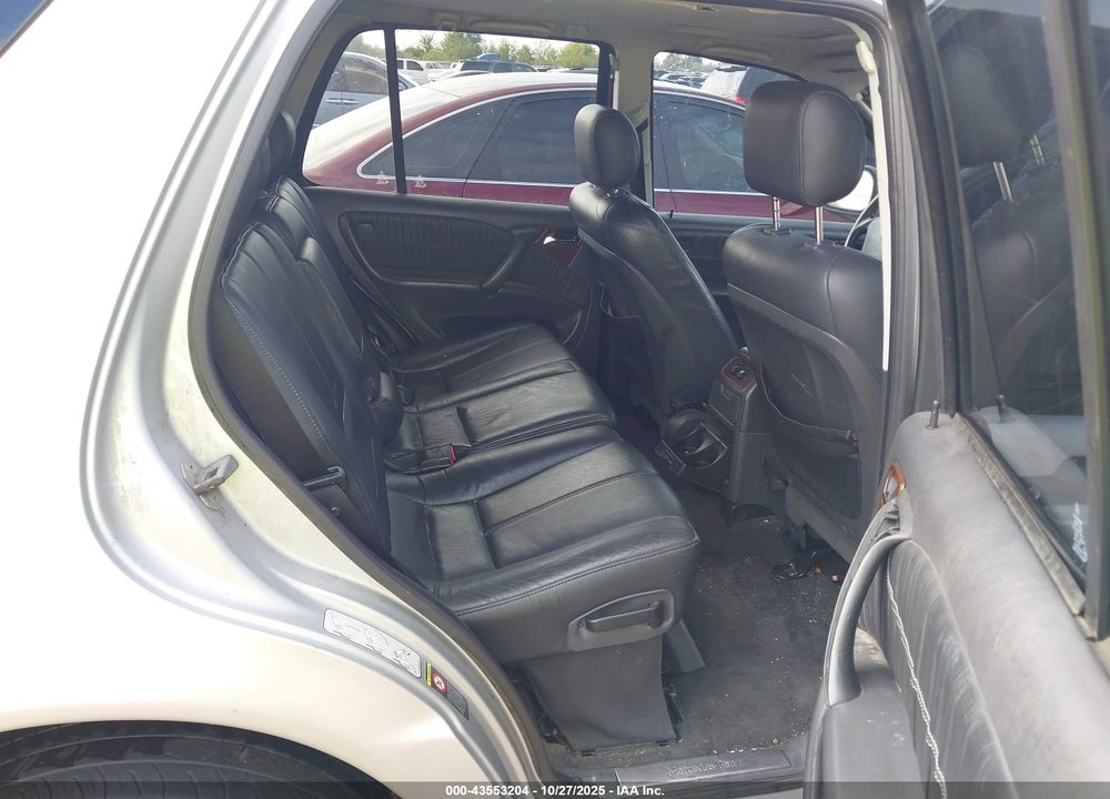 2000 MERCEDES-BENZ ML 430 VIN: 4JGAB72E0YA161336