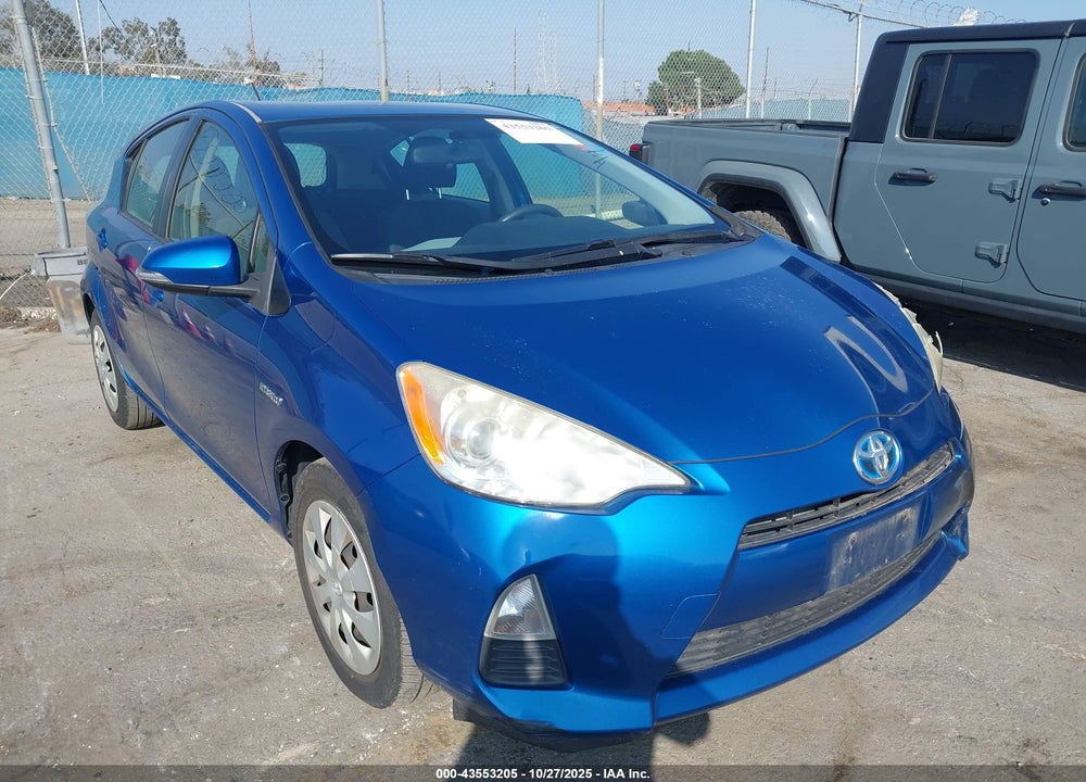 2012 TOYOTA PRIUS C TWO VIN: JTDKDTB3XC1508741