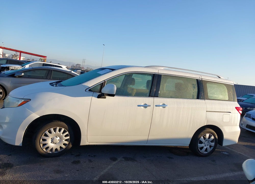 2015 NISSAN QUEST S VIN: JN8AE2KP4F9121117