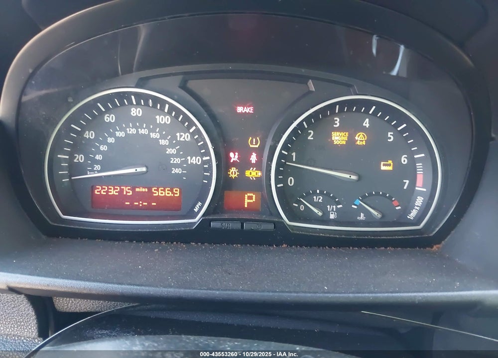 2006 BMW X3 VIN: WBXPA93446WG84772