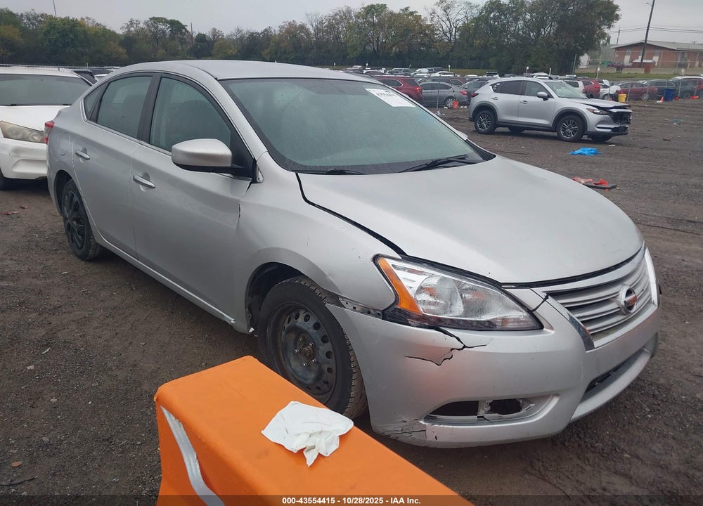 2014 NISSAN SENTRA SV VIN: 3N1AB7AP9EY209014