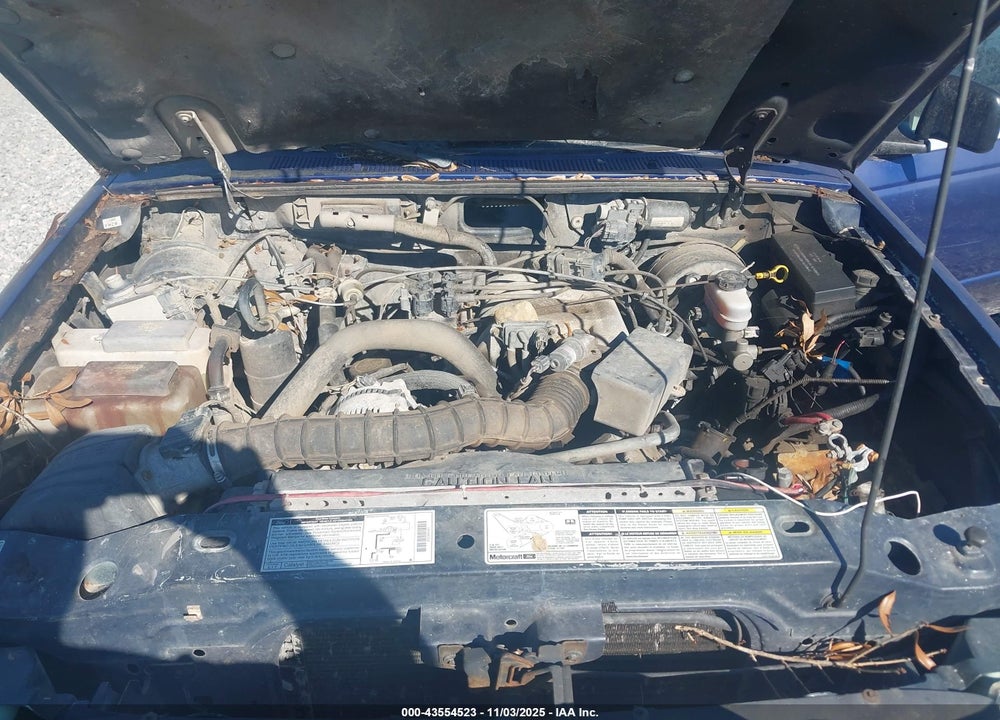 2000 FORD RANGER XL/XLT VIN: 1FTYR14V8YTB02046