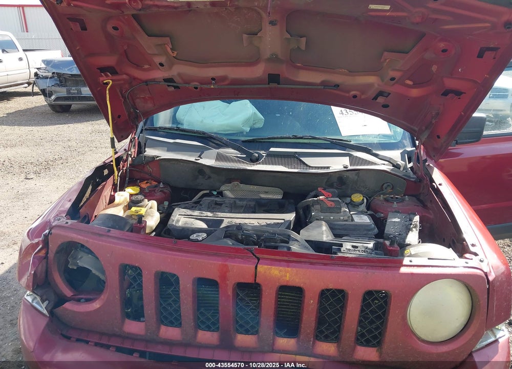 2012 JEEP PATRIOT LATITUDE VIN: 1C4NJPFB3CD685466