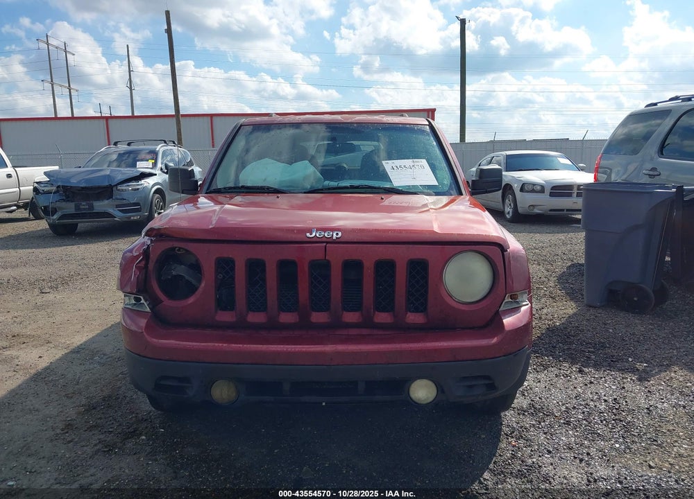 2012 JEEP PATRIOT LATITUDE VIN: 1C4NJPFB3CD685466
