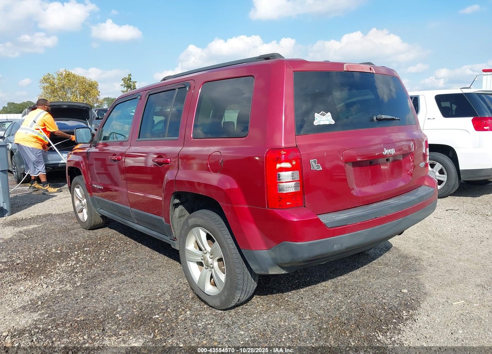 2012 JEEP PATRIOT LATITUDE VIN: 1C4NJPFB3CD685466