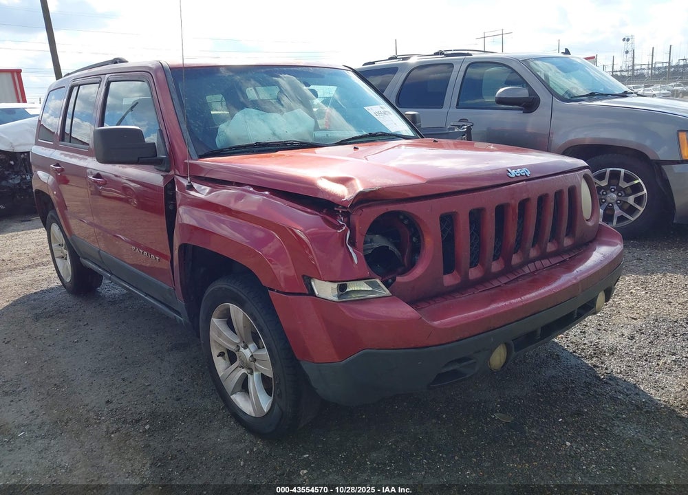 2012 JEEP PATRIOT LATITUDE VIN: 1C4NJPFB3CD685466