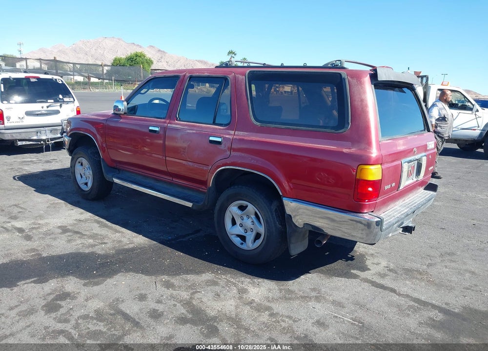 1995 TOYOTA 4RUNNER VN29 SR5 VIN: JT3VN29V1S0048308