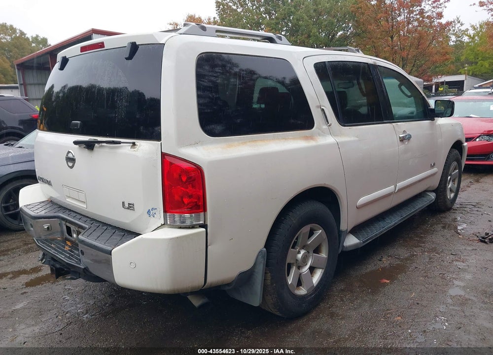 2005 NISSAN ARMADA LE VIN: 5N1AA08B05N702526