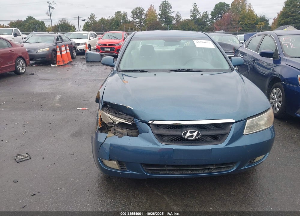 2007 HYUNDAI SONATA LIMITED/SE V6 VIN: 5NPEU46F37H186126