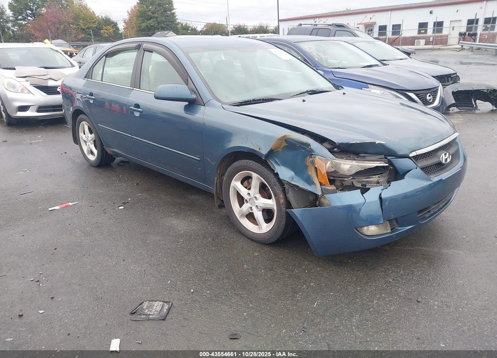2007 HYUNDAI SONATA LIMITED/SE V6 VIN: 5NPEU46F37H186126