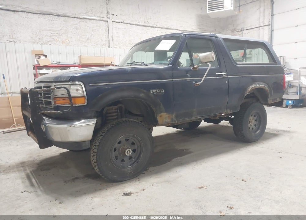 1995 FORD BRONCO U100 VIN: 1FMEU15N4SLB56530