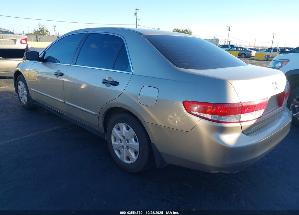 2003 HONDA ACCORD 2.4 LX VIN: 1HGCM56413A043769