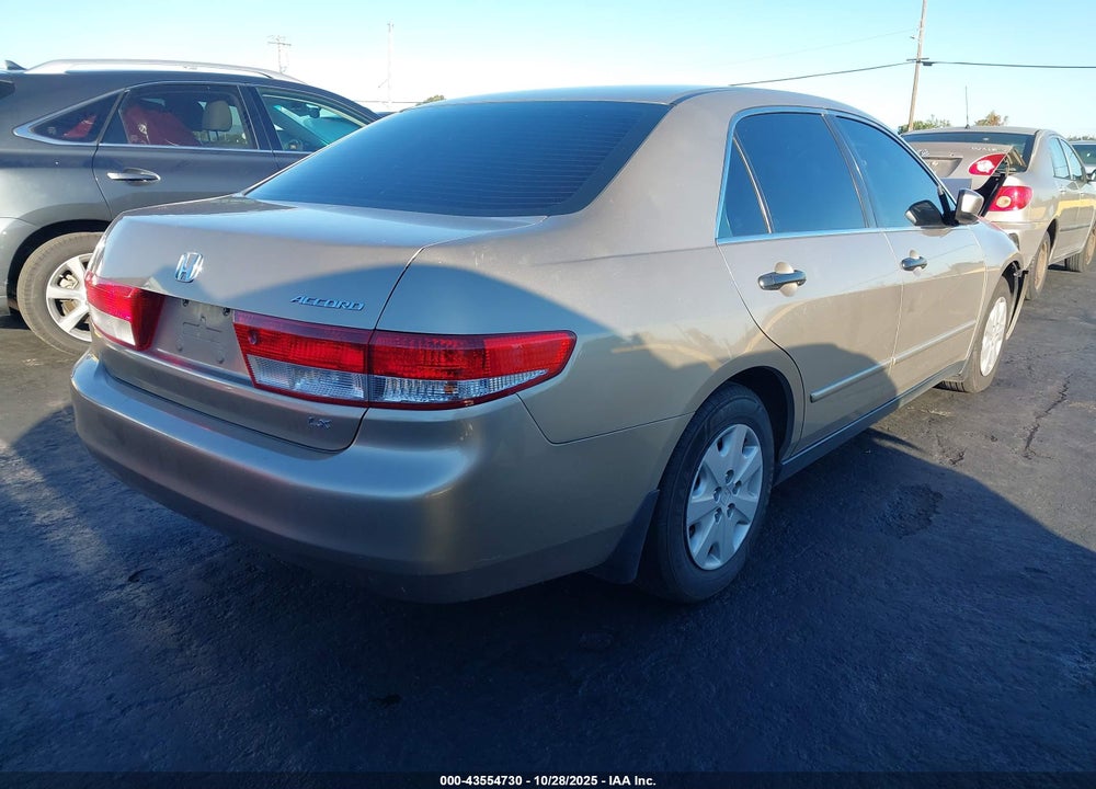 2003 HONDA ACCORD 2.4 LX VIN: 1HGCM56413A043769