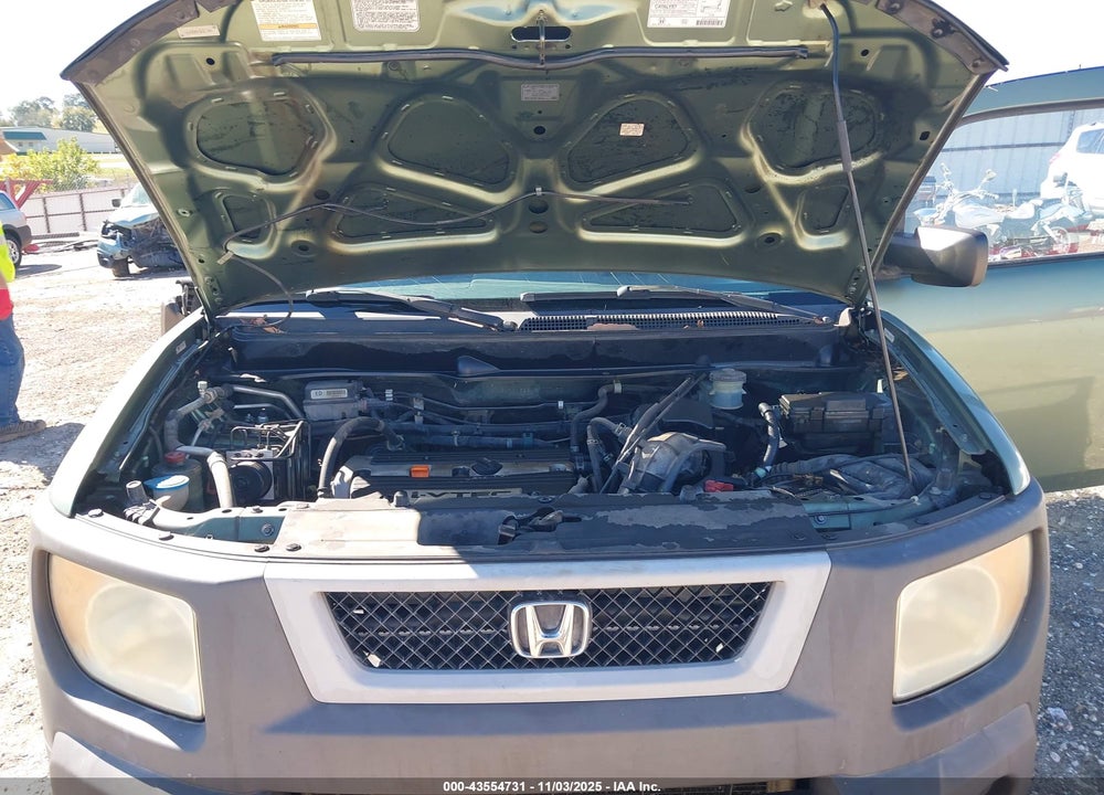 2003 HONDA ELEMENT EX VIN: 5J6YH28503L017496