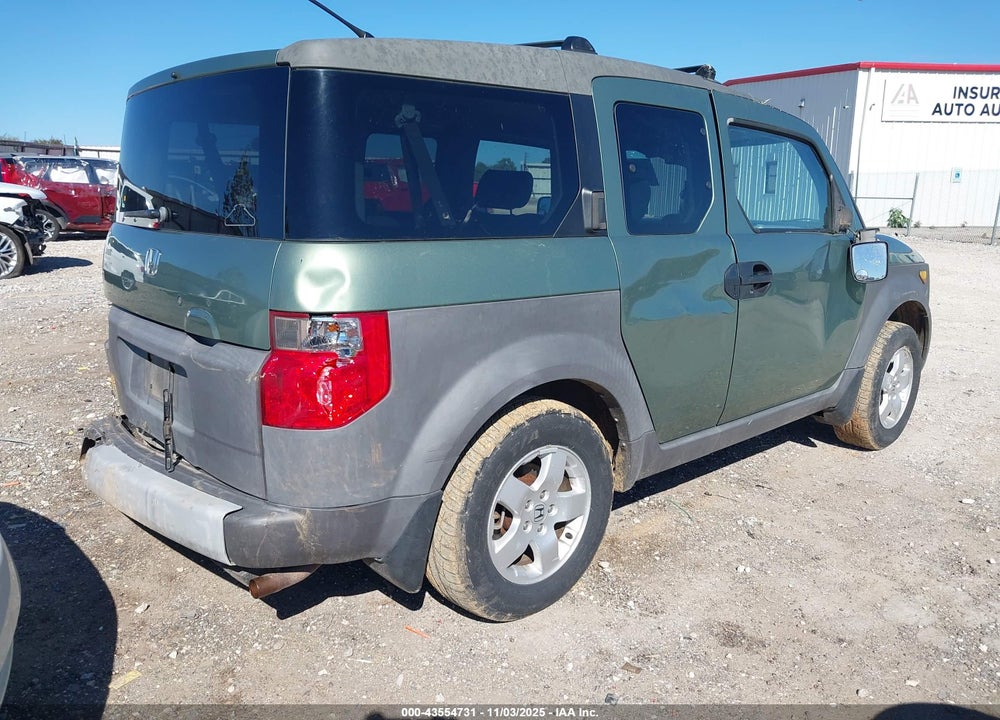 2003 HONDA ELEMENT EX VIN: 5J6YH28503L017496