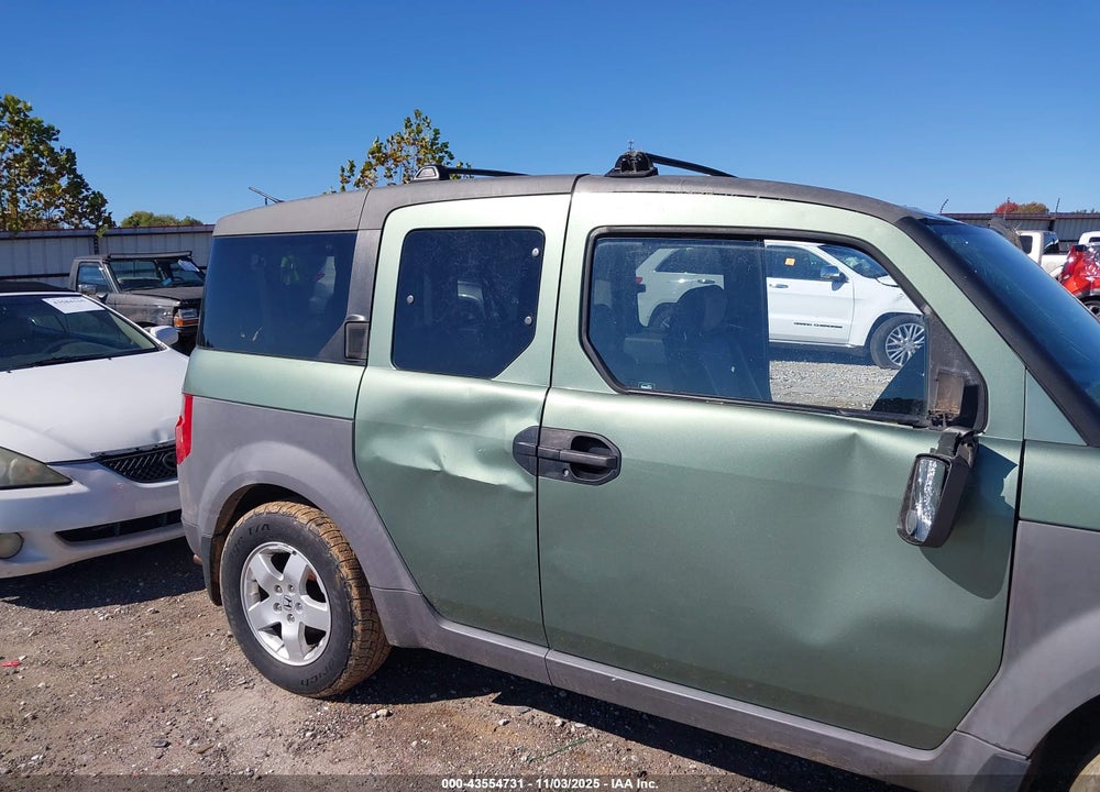 2003 HONDA ELEMENT EX VIN: 5J6YH28503L017496