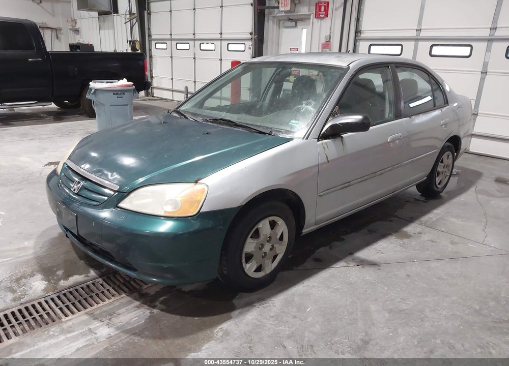 2003 HONDA CIVIC LX VIN: 2HGES165X3H527053