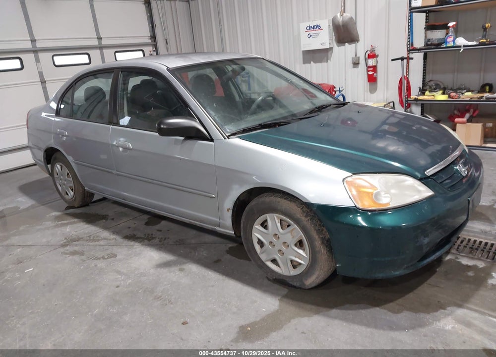 2003 HONDA CIVIC LX VIN: 2HGES165X3H527053