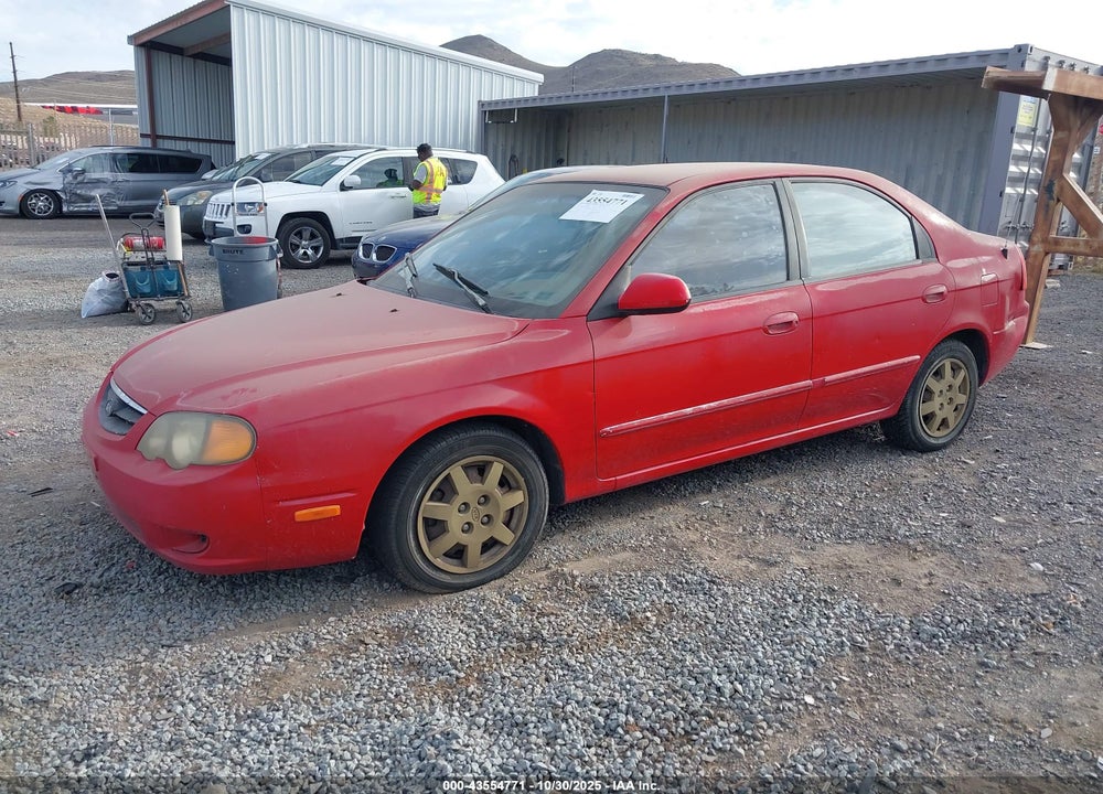 2002 KIA SPECTRA GS/GSX VIN: KNAFB161425084613