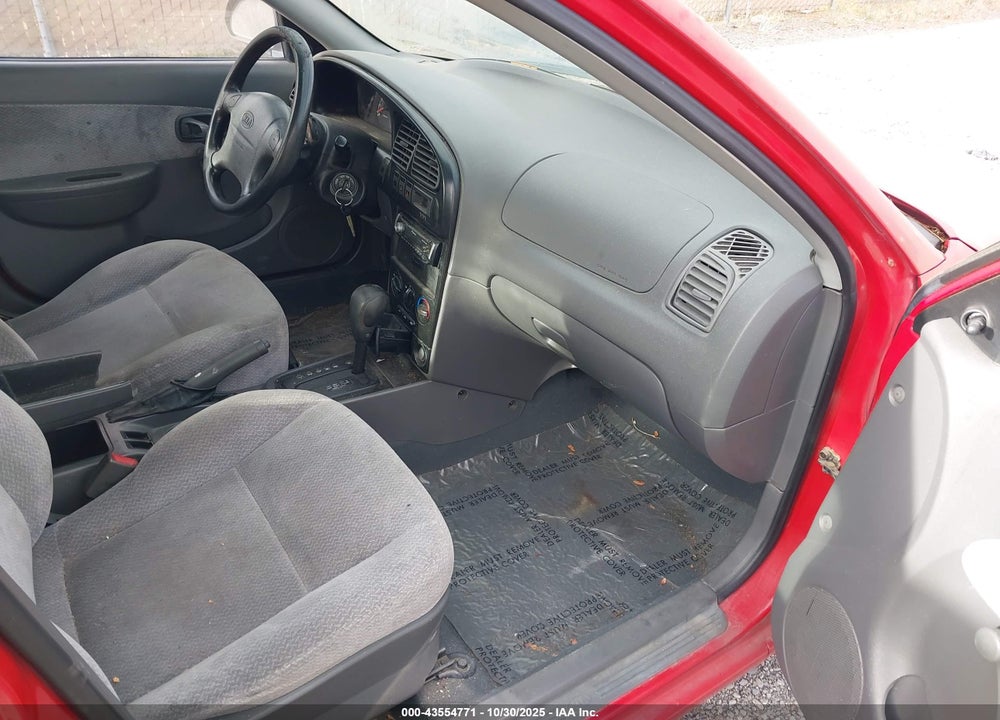 2002 KIA SPECTRA GS/GSX VIN: KNAFB161425084613