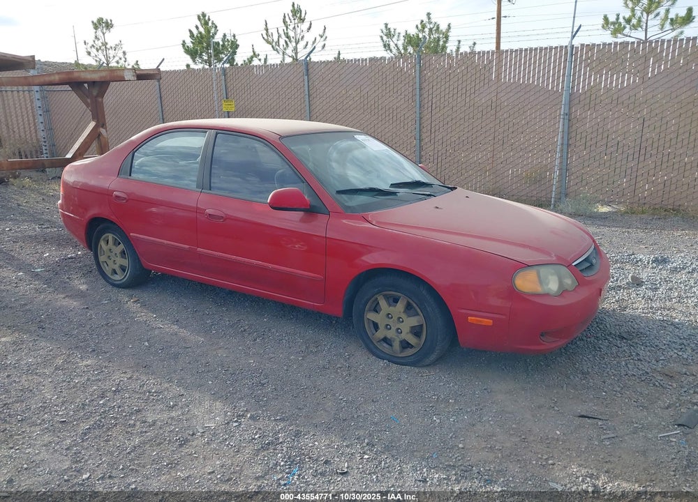 2002 KIA SPECTRA GS/GSX VIN: KNAFB161425084613