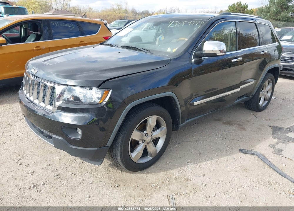 2011 JEEP GRAND CHEROKEE OVERLAND VIN: 1J4RS6GG4BC646564