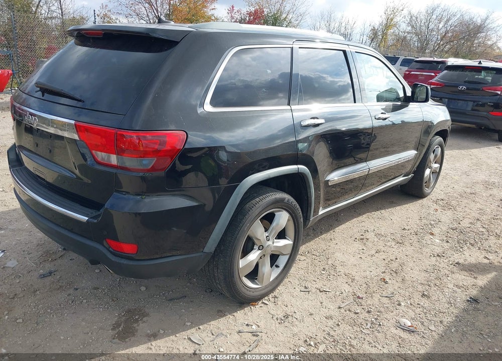 2011 JEEP GRAND CHEROKEE OVERLAND VIN: 1J4RS6GG4BC646564