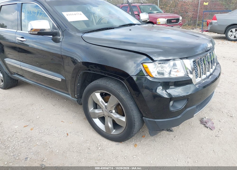 2011 JEEP GRAND CHEROKEE OVERLAND VIN: 1J4RS6GG4BC646564