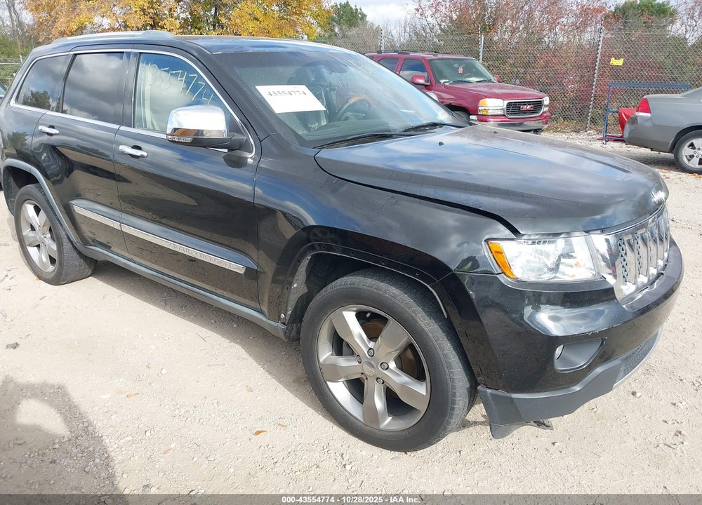 2011 JEEP GRAND CHEROKEE OVERLAND VIN: 1J4RS6GG4BC646564