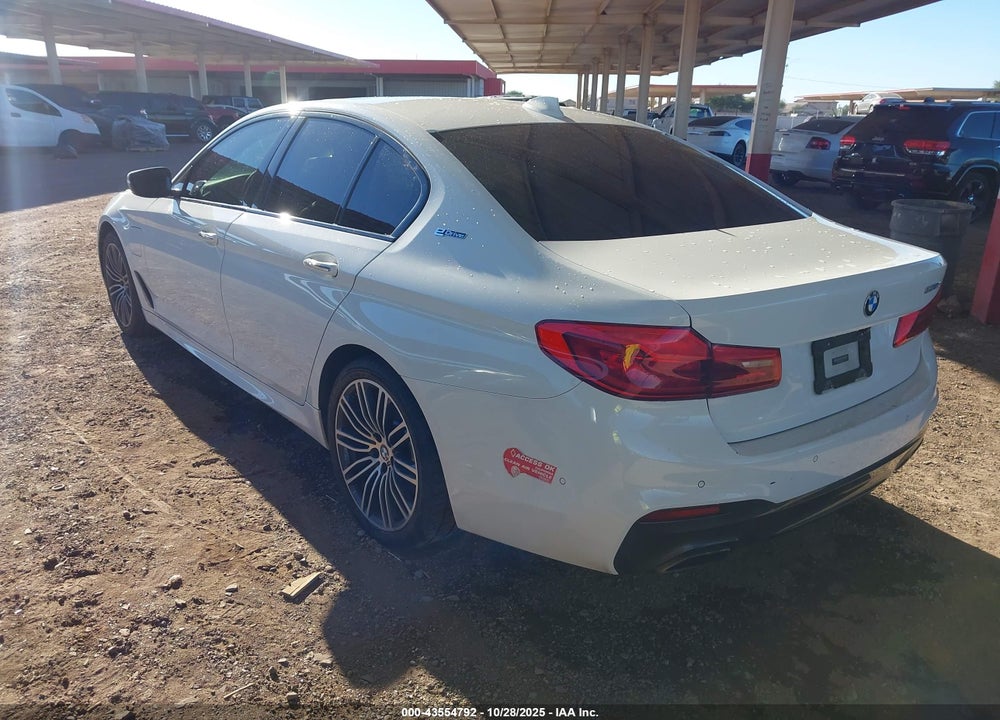 2018 BMW 530E IPERFORMANCE VIN: WBAJA9C56JB250472