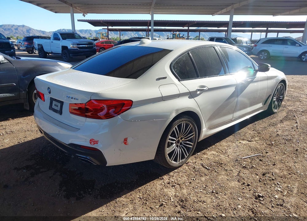 2018 BMW 530E IPERFORMANCE VIN: WBAJA9C56JB250472