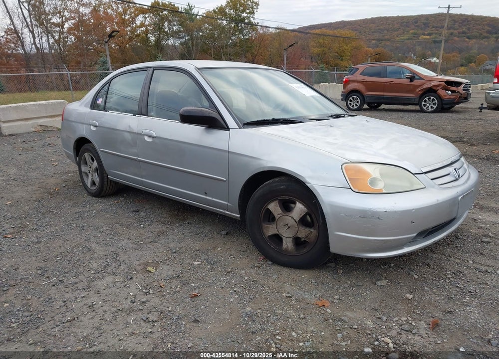 2002 HONDA CIVIC LX VIN: 2HGES16512H502721