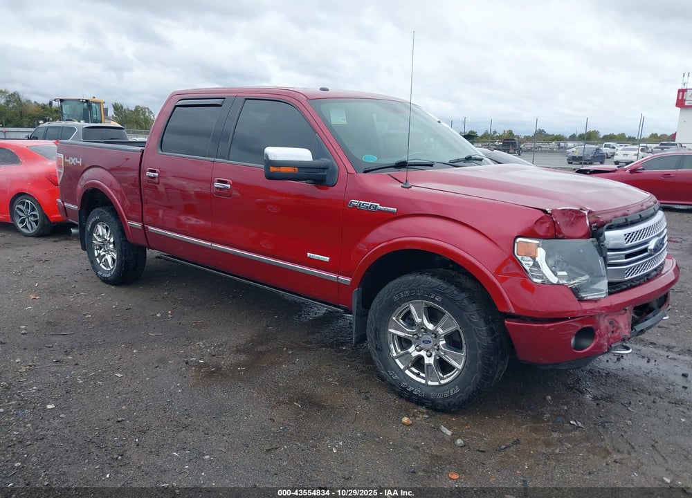 2013 FORD F-150 PLATINUM VIN: 1FTFW1ET2DFD23101