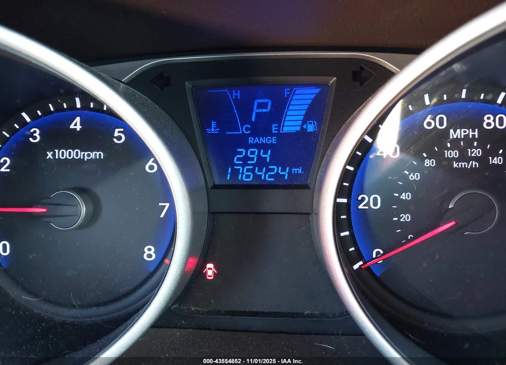 2013 HYUNDAI TUCSON VIN: KM8JUCAC6DU605525