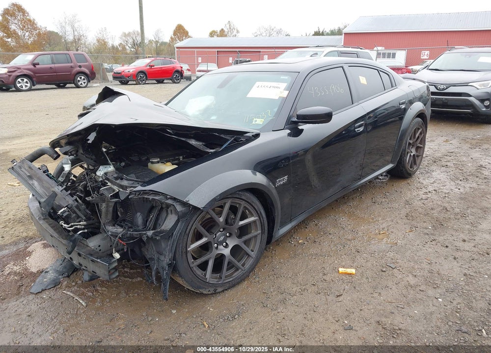 2018 DODGE CHARGER R/T SCAT PACK RWD VIN: 2C3CDXGJ2JH115032